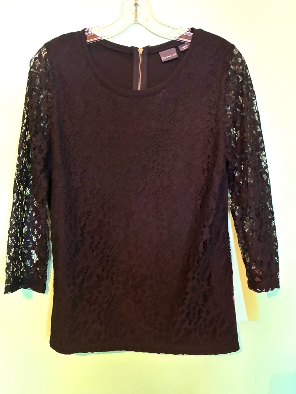 Covington  Lace Black Women's  Blouse
